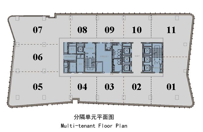 長泰國際金融大廈平面圖